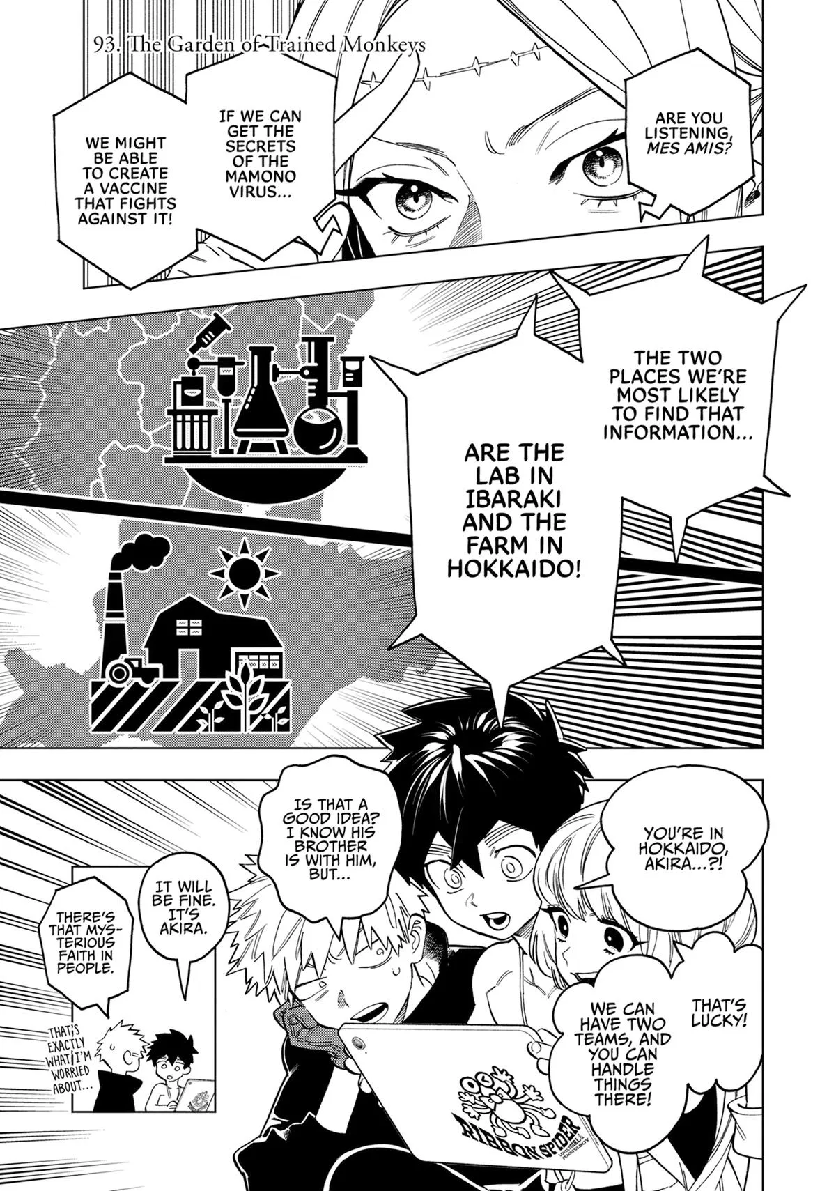 Kaibutsu Jihen Chapter 93 – Page 1