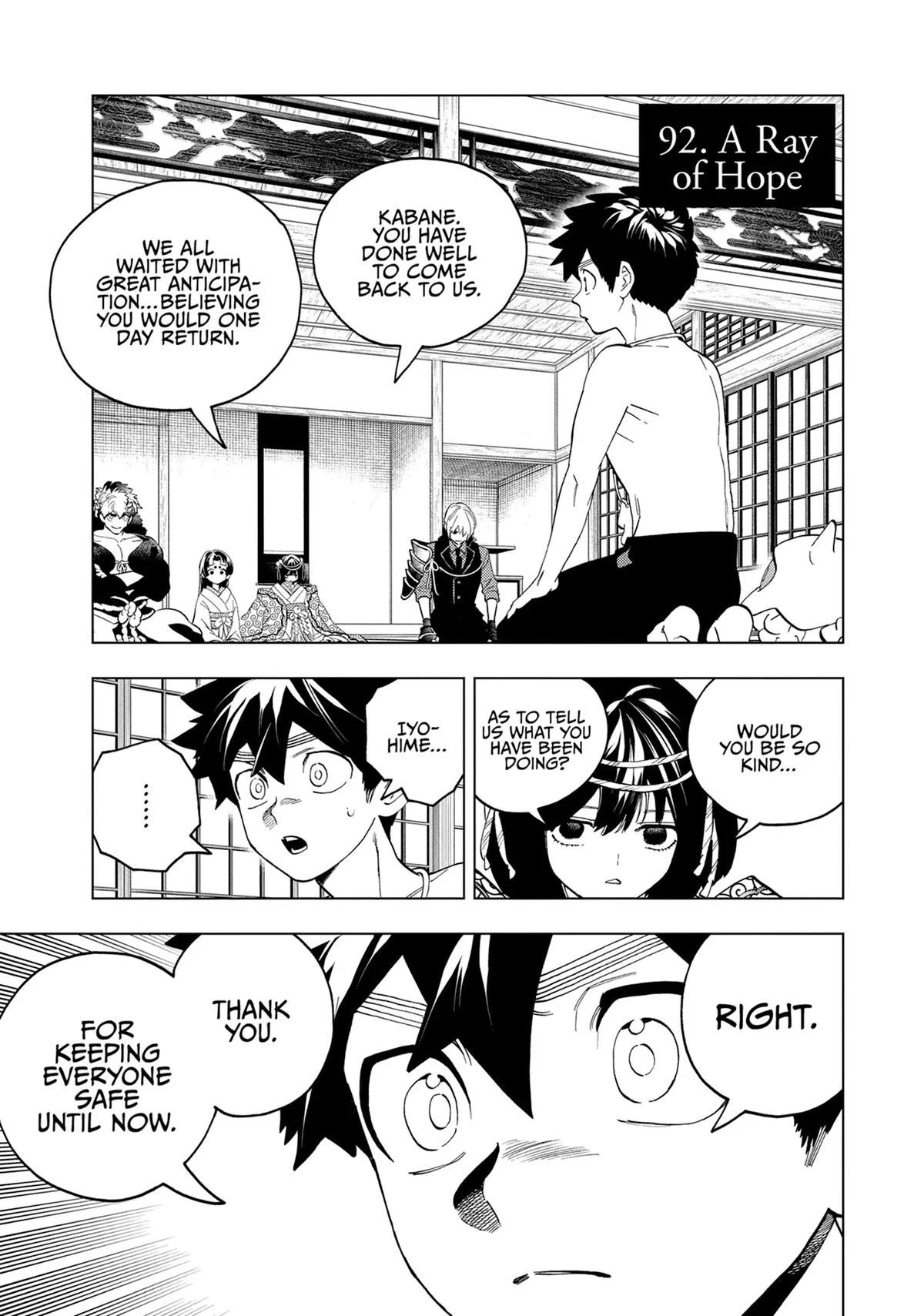 Kaibutsu Jihen Chapter 92 – Page 1