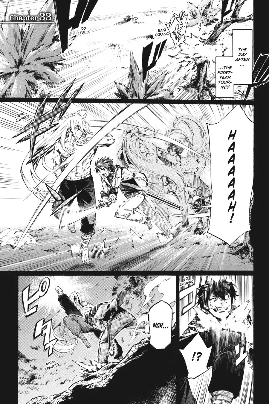 Ichioku-nen Button wo Renda shita Ore wa, Kizuitara Saikyou ni Natteita: Rakudai Kenshi no Gakuin Musou Chapter 33 – Page 1