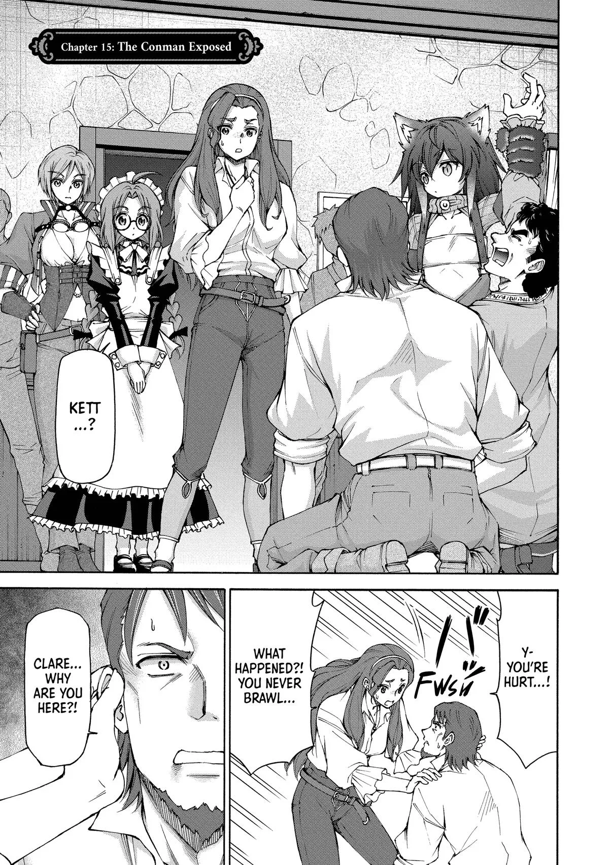Maid nara Touzen desu.: Bannou Maid, Nureginu Kabutte Tabi ni Deru. Chapter 15 – Page 1
