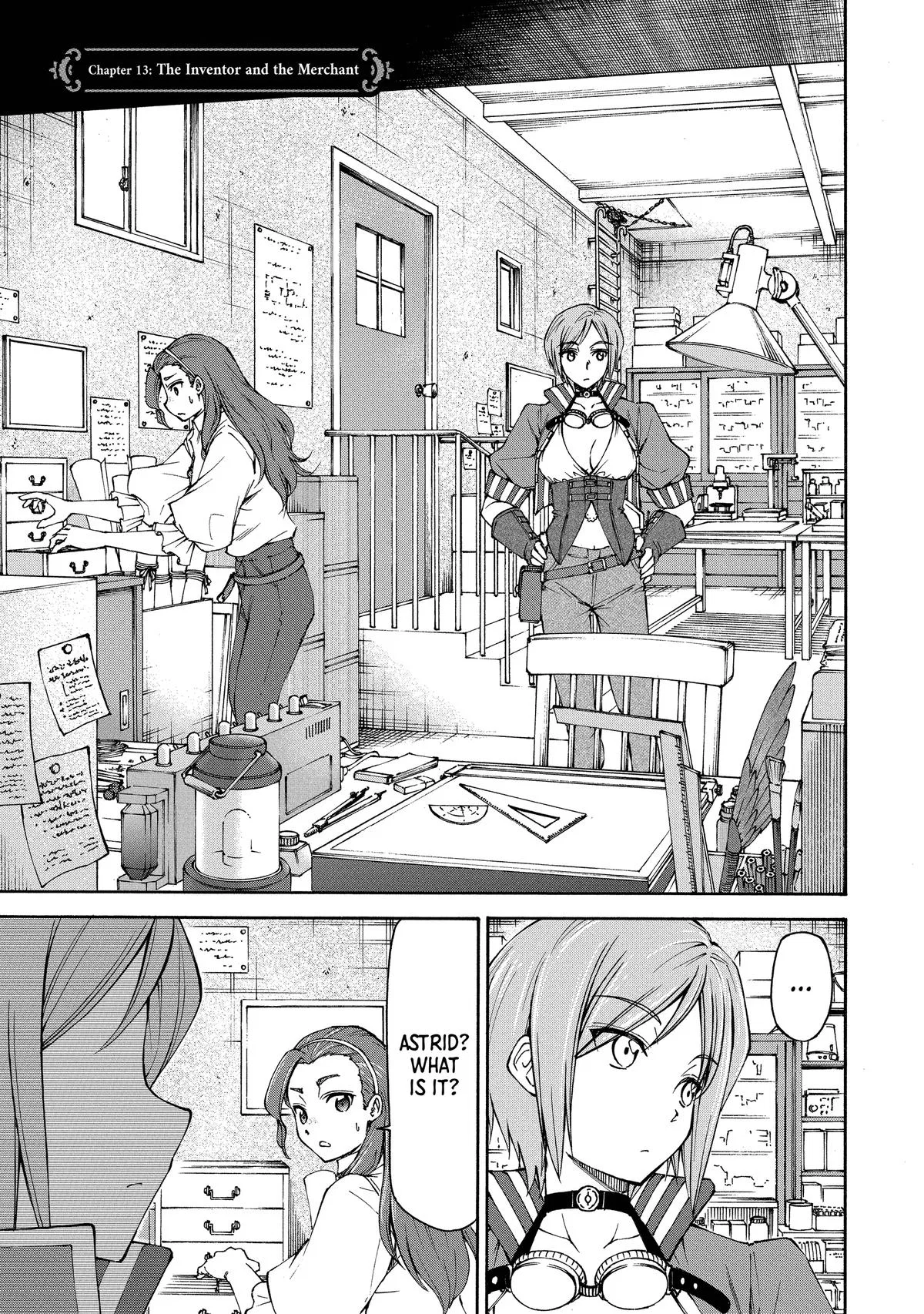 Maid nara Touzen desu.: Bannou Maid, Nureginu Kabutte Tabi ni Deru. Chapter 13 – Page 1
