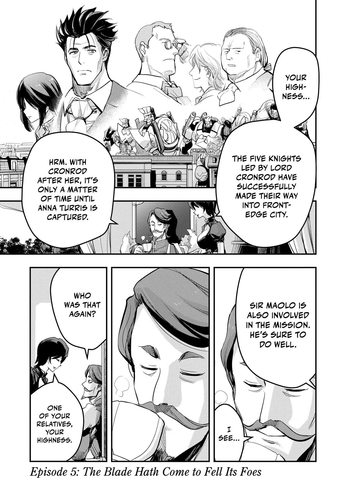 Old Knight, New Post - From Retiree to Her Majesty's Blade Chapter 5 – Page 1