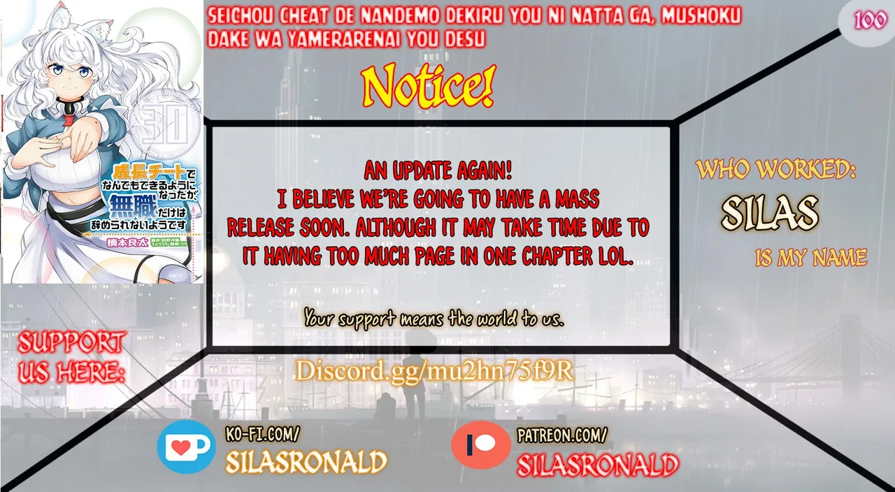 Seichou Cheat de Nandemo Dekiru you ni Natta ga Chapter 100 – Page 1