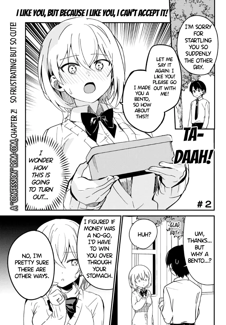 Sukidakedo Sukidakara Uketorenai Chapter 2 – Page 1