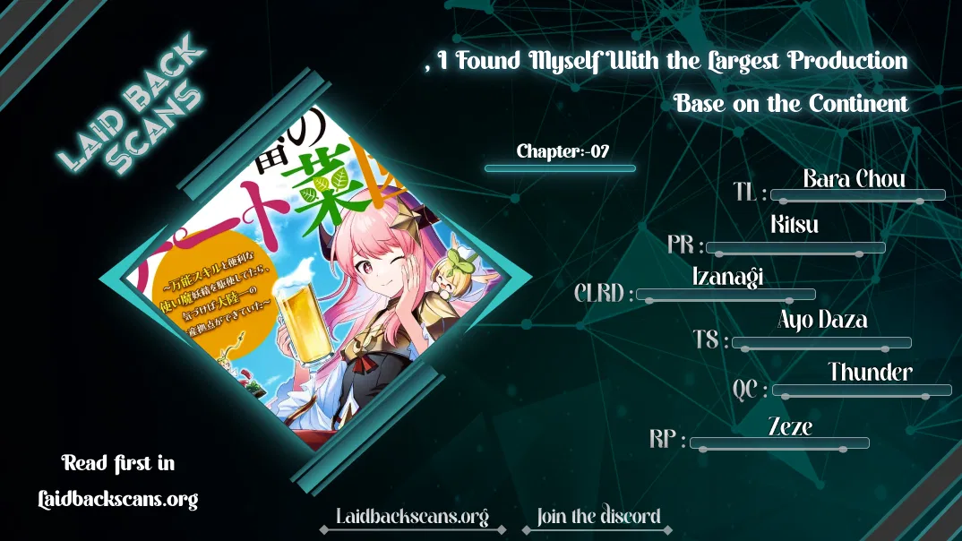 Tensei Shachiku no Cheat Saien: Ban'nou Skill to Benri na Tsukaima Yousei o Kushishitetara, Kidzukeba Tairiku Ichi no Seisan Kyoten ga Dekiteita Chapter 7 – Page 1
