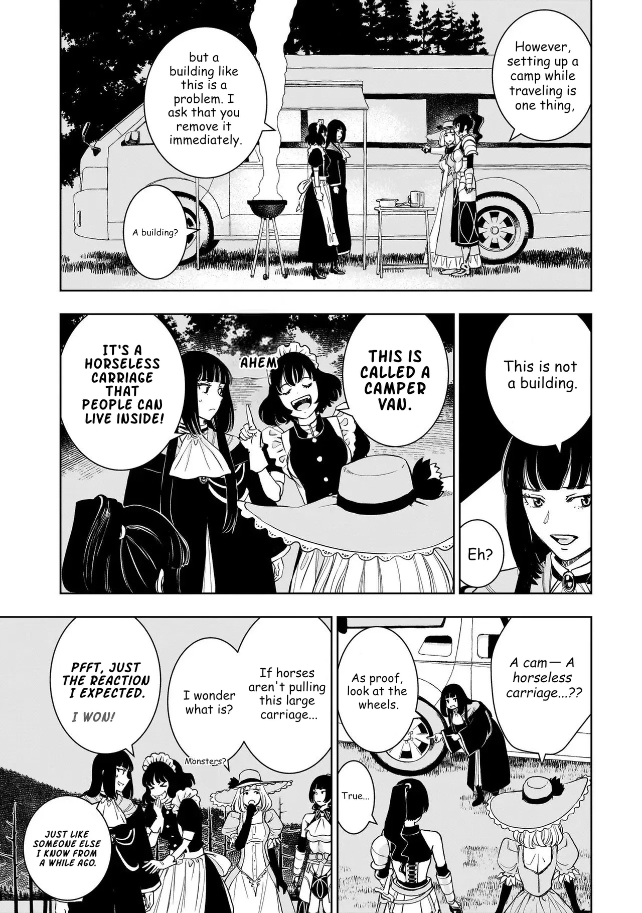 Tsuihou Reijou, Craft Shinagara Camping Car de Isekai o Tabishimasu Chapter 5.1 – Page 19