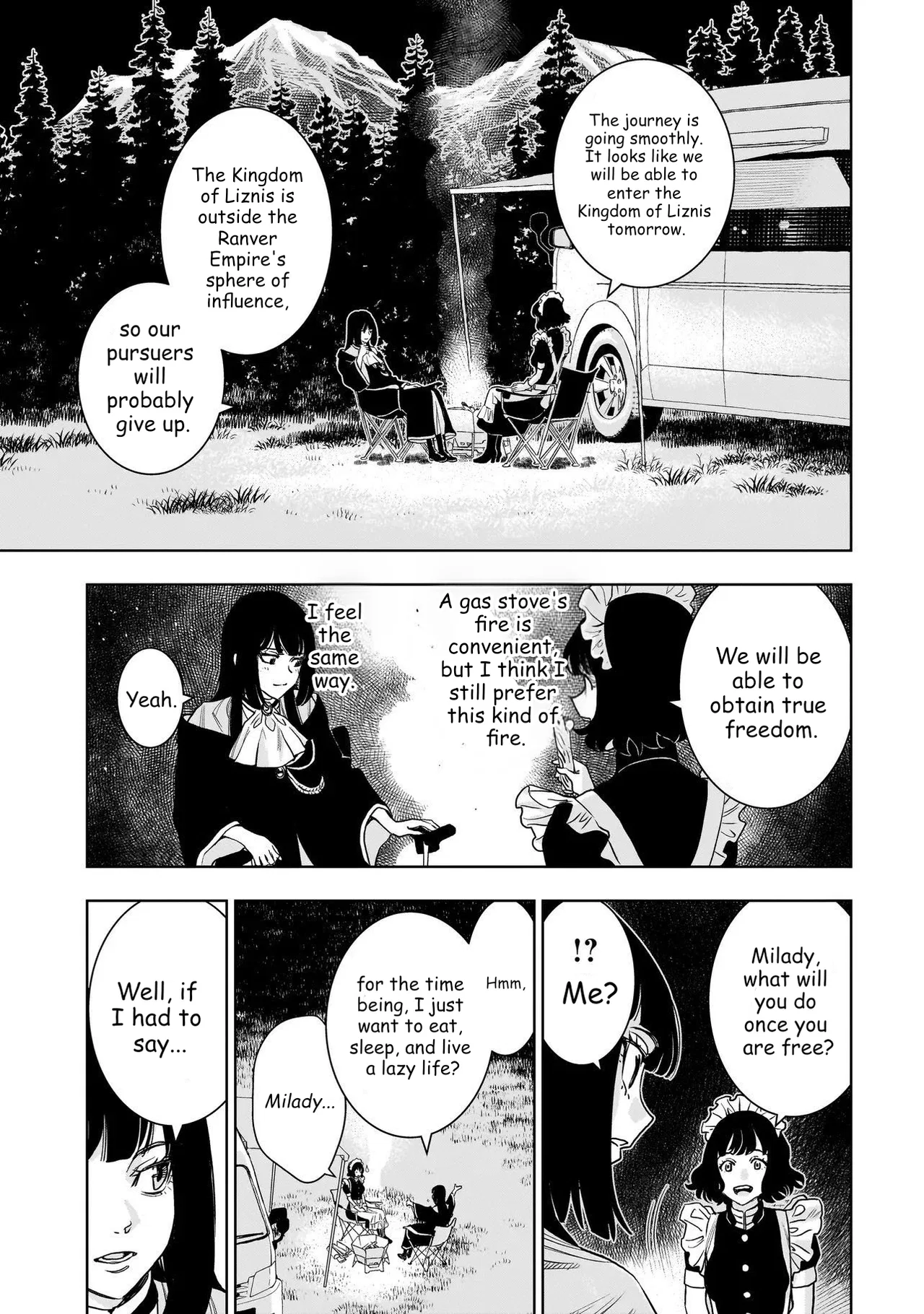 Tsuihou Reijou, Craft Shinagara Camping Car de Isekai o Tabishimasu Chapter 4.1 – Page 15
