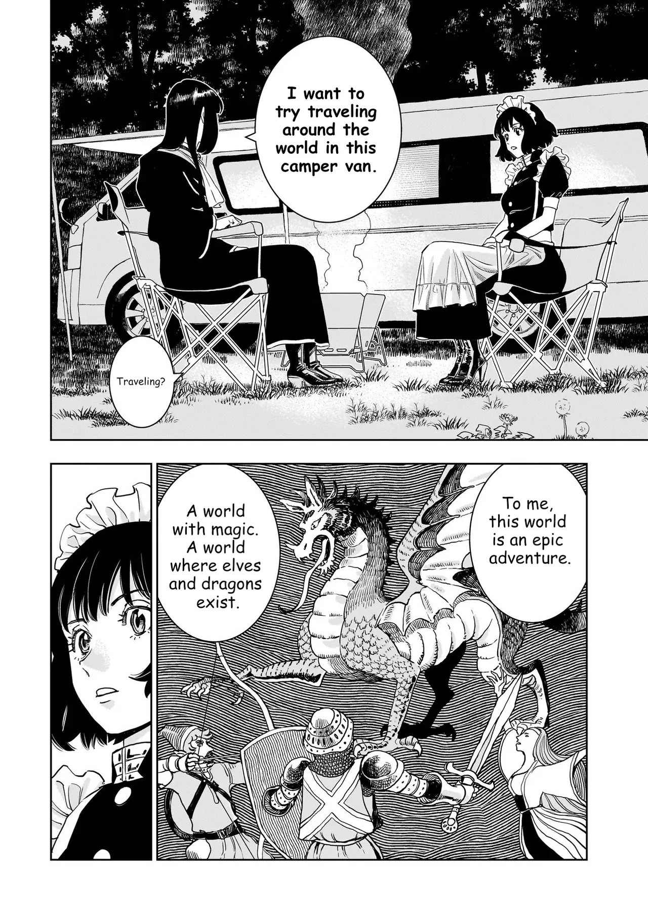 Tsuihou Reijou, Craft Shinagara Camping Car de Isekai o Tabishimasu Chapter 4.1 – Page 16