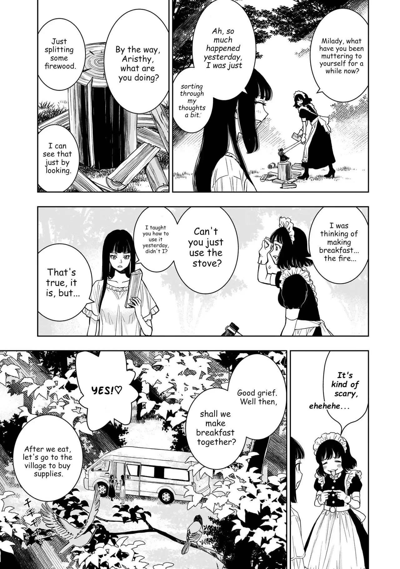 Tsuihou Reijou, Craft Shinagara Camping Car de Isekai o Tabishimasu Chapter 2.1 – Page 5