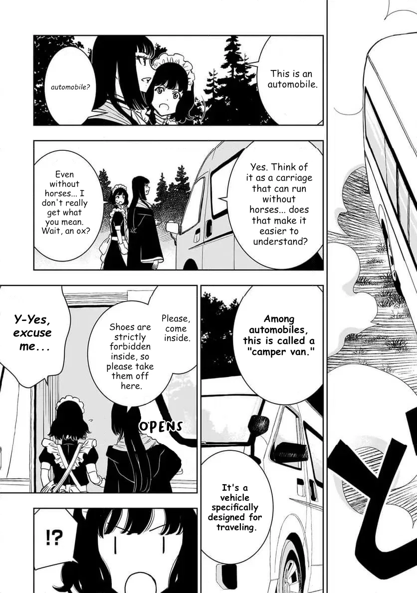 Tsuihou Reijou, Craft Shinagara Camping Car de Isekai o Tabishimasu Chapter 1 – Page 29