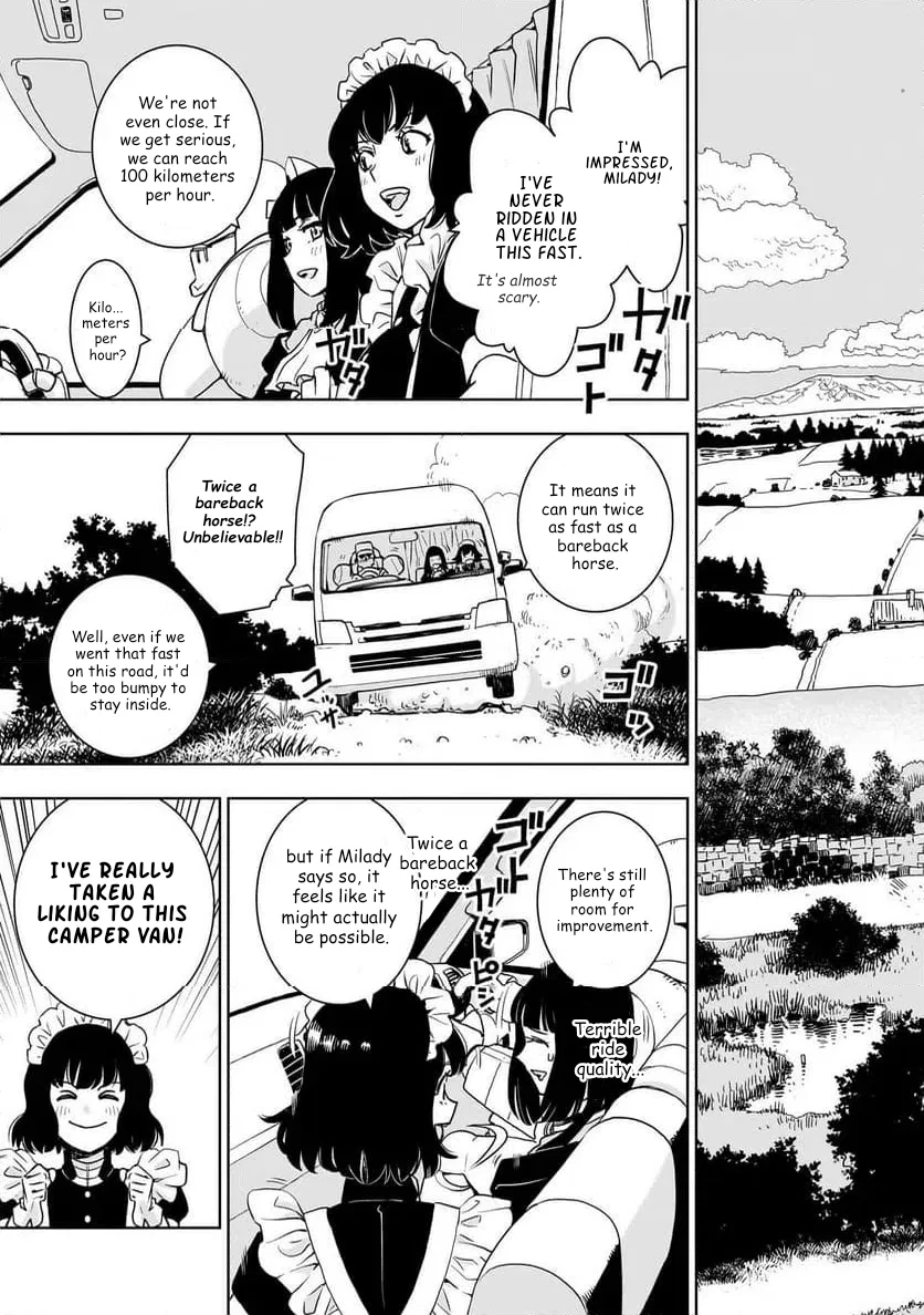 Tsuihou Reijou, Craft Shinagara Camping Car de Isekai o Tabishimasu Chapter 1 – Page 41