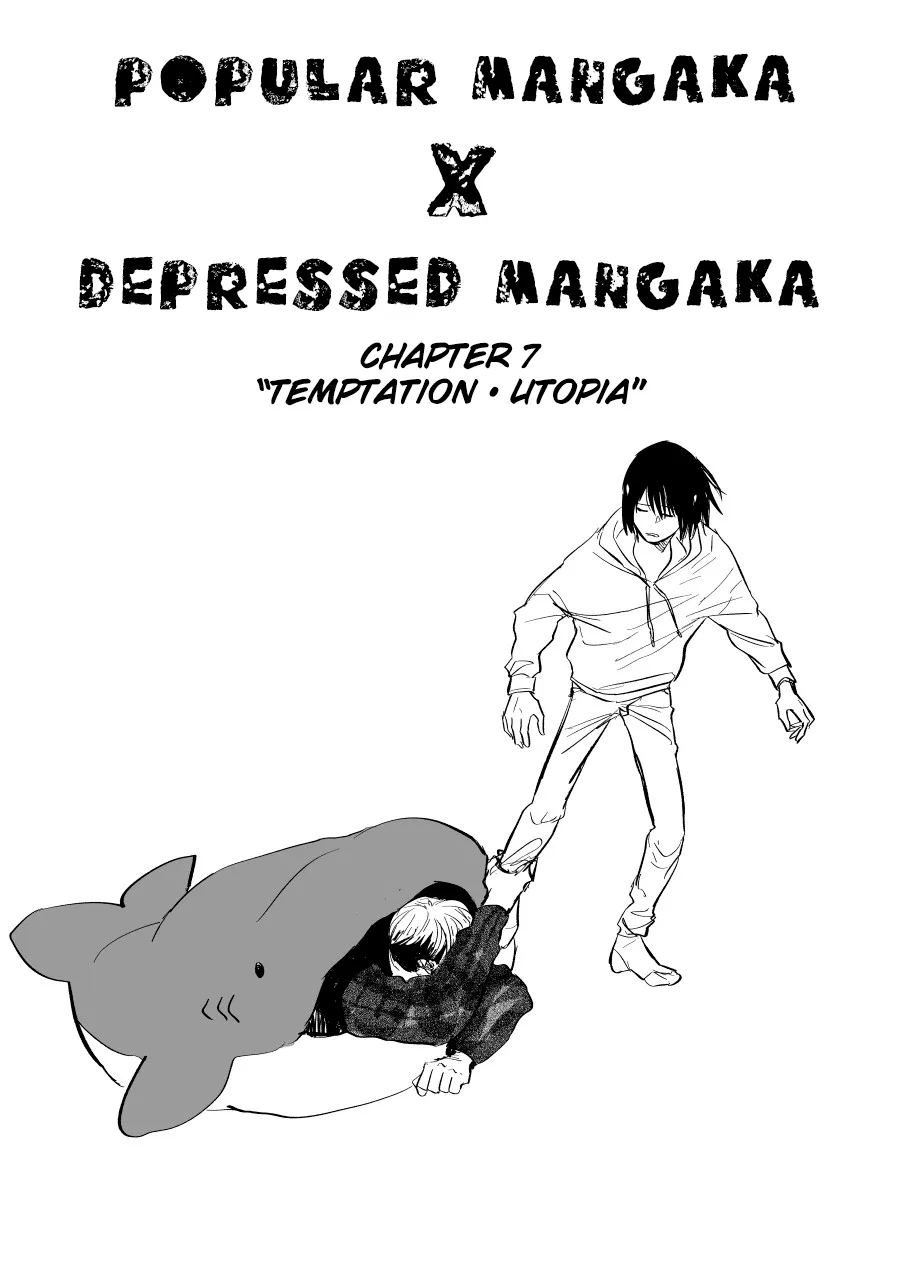 Urekko Mangaka x Utsubyou Mangaka Chapter 7 – Page 1