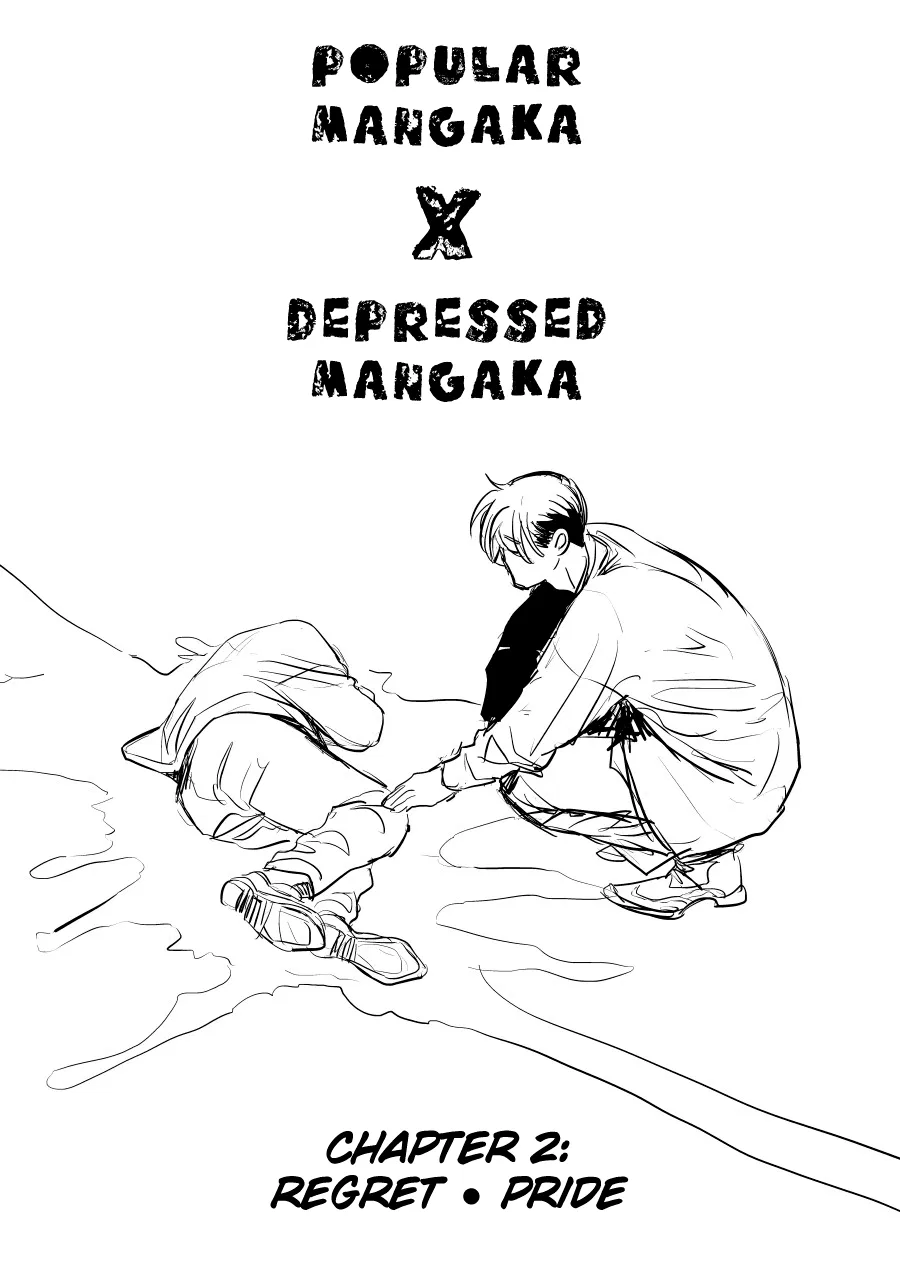 Urekko Mangaka x Utsubyou Mangaka Chapter 2 – Page 1