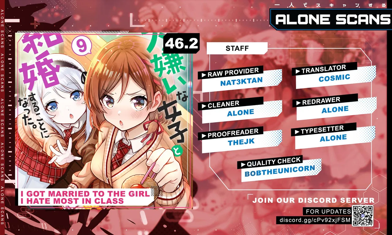 I Got Married to the Girl I Hate Most in Class Chapter 46.2 – Page 1