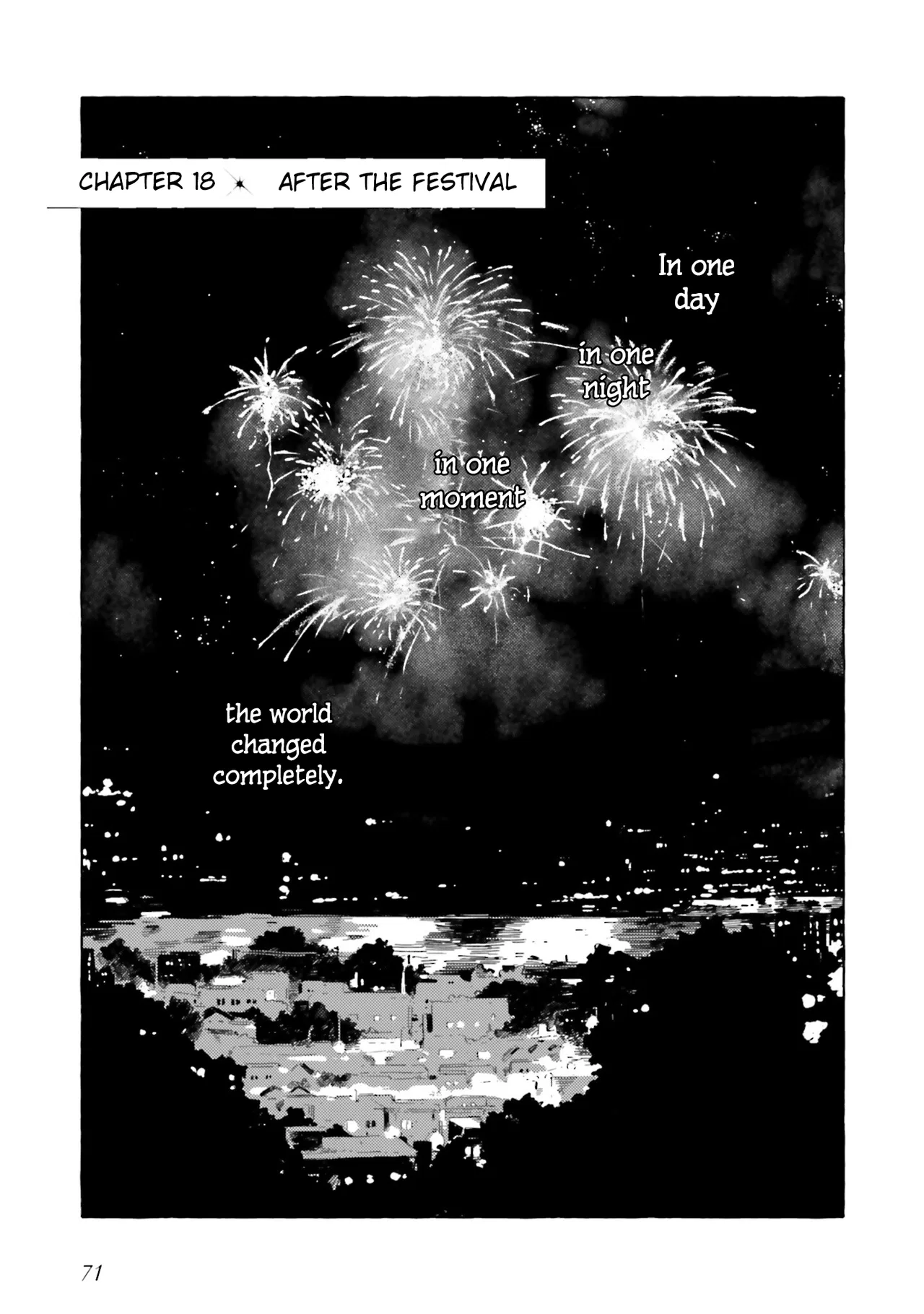 Kono Koi wo Hoshi ni wa Negawanai Chapter 18 – Page 1