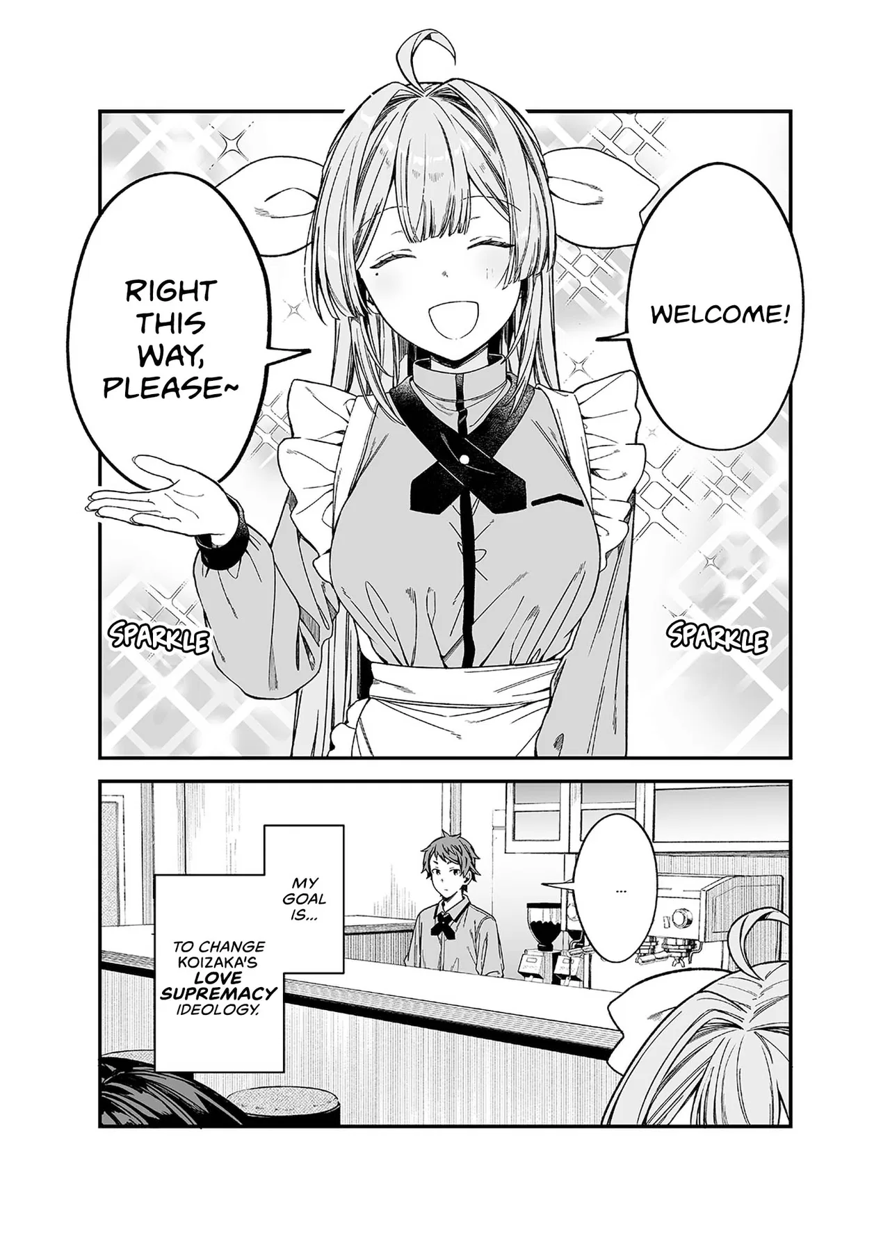 Tomodachi to Koibito, Docchi ga Daiji nano? Chapter 6 – Page 1