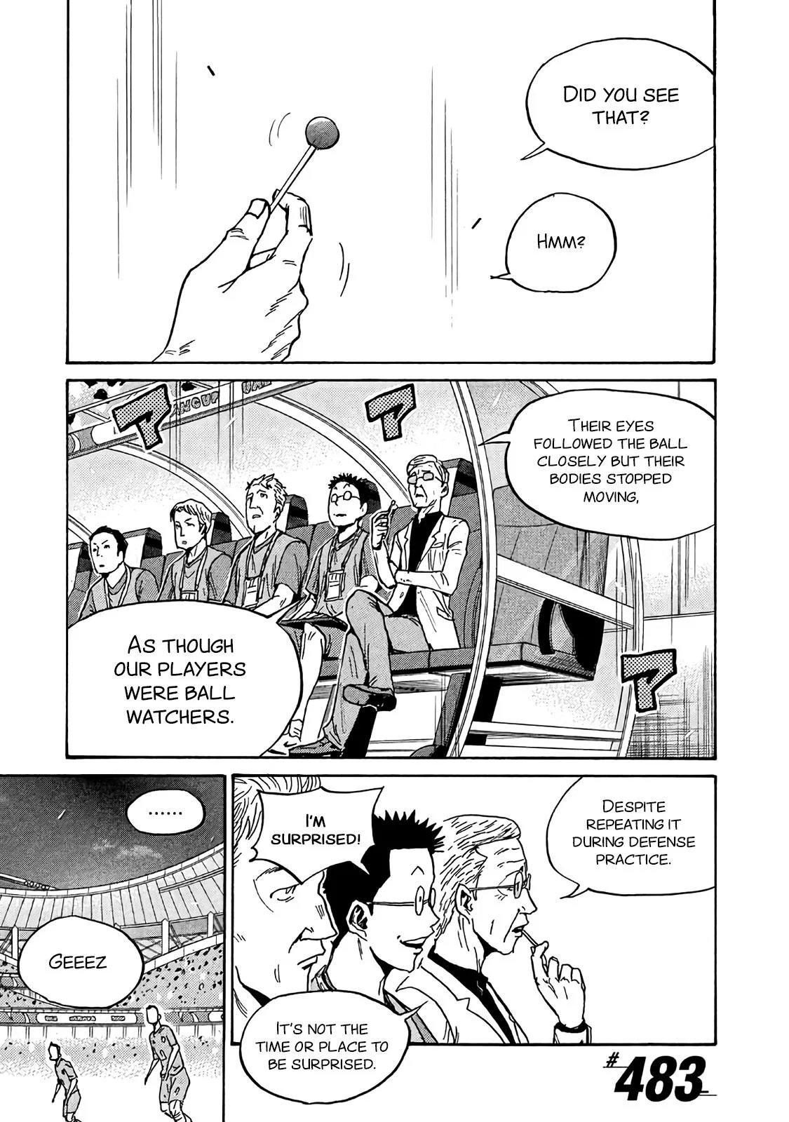 GIANT KILLING Chapter 483 – Page 1