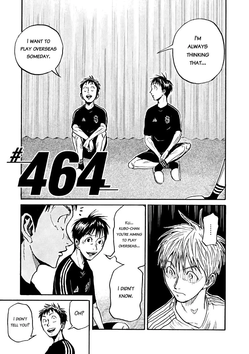 GIANT KILLING Chapter 464 – Page 1