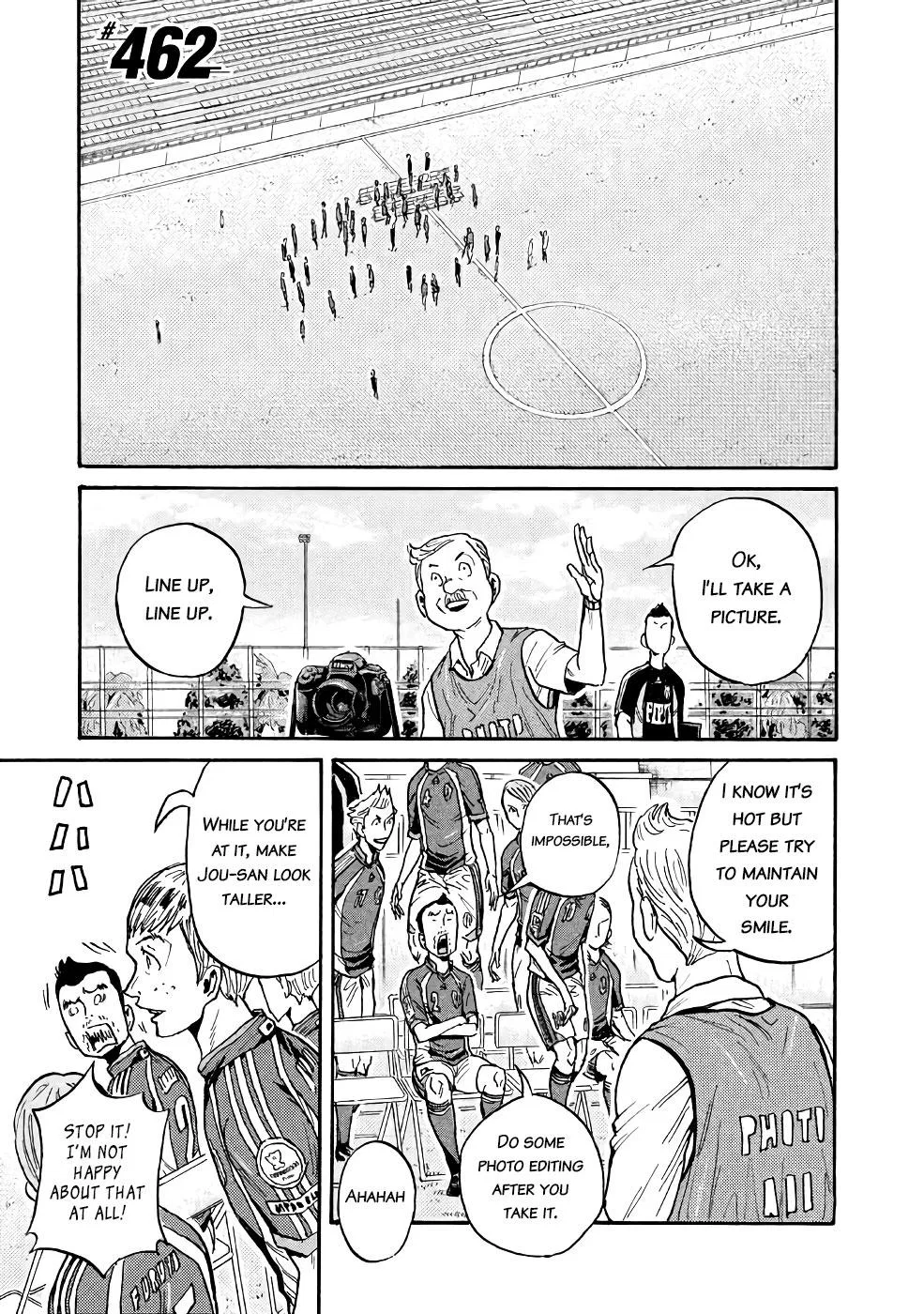 GIANT KILLING Chapter 462 – Page 1
