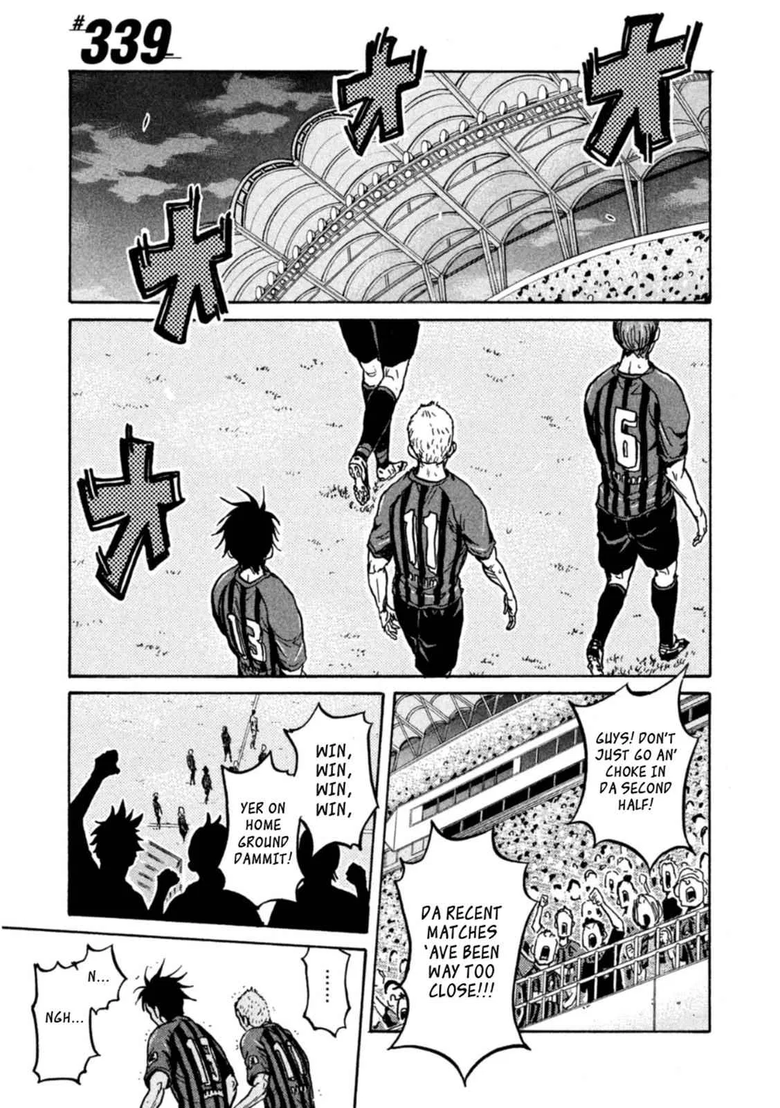 GIANT KILLING Chapter 339 – Page 1