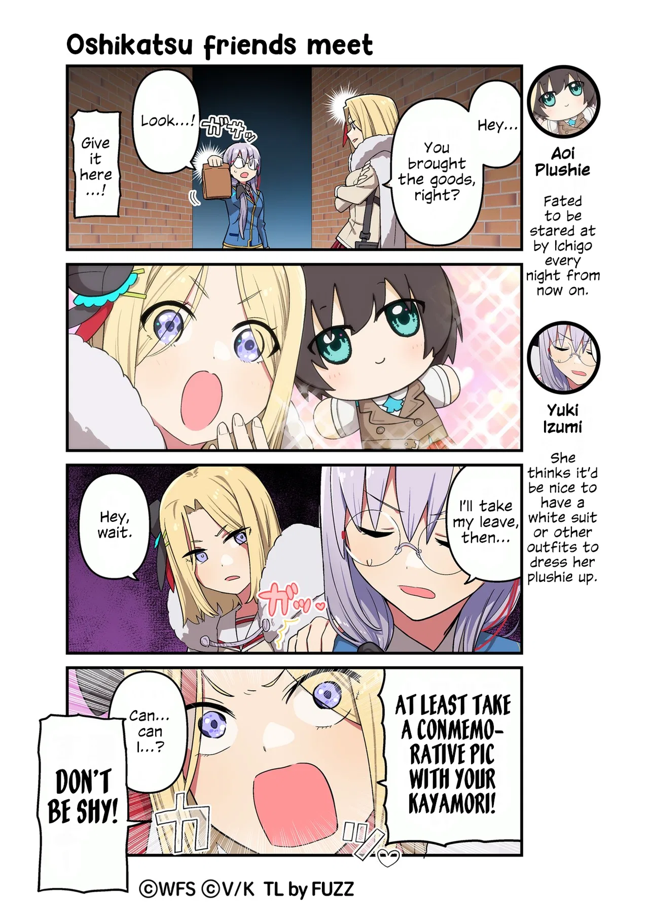 Heaven Burns Red Official 4-Koma: HBR Theater Chapter 214 – Page 1