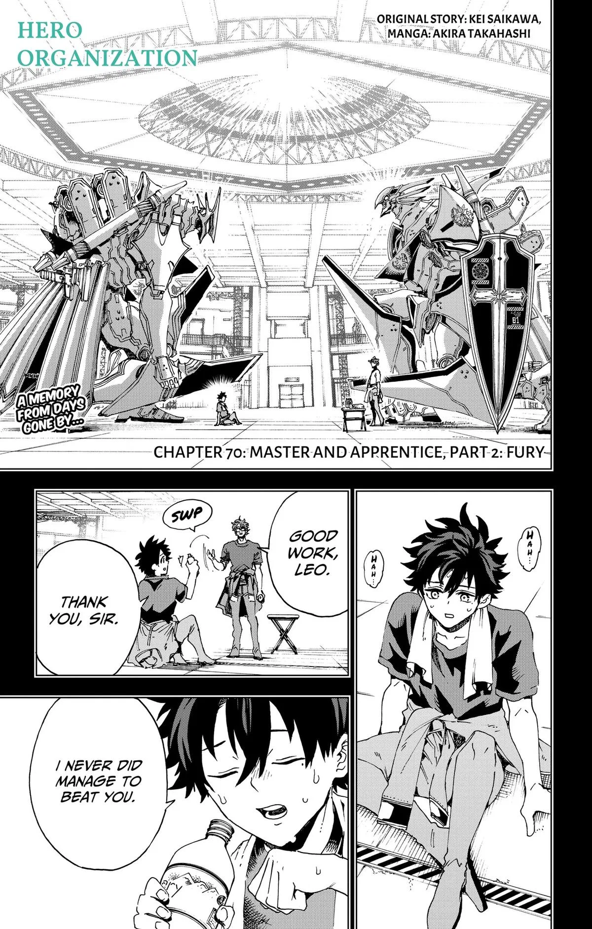 Hero Organization Chapter 70 – Page 1