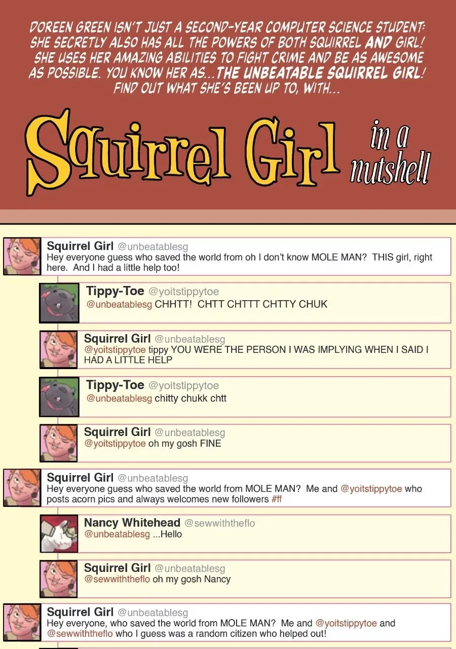 The Unbeatable Squirrel Girl Chapter 37 – Page 1