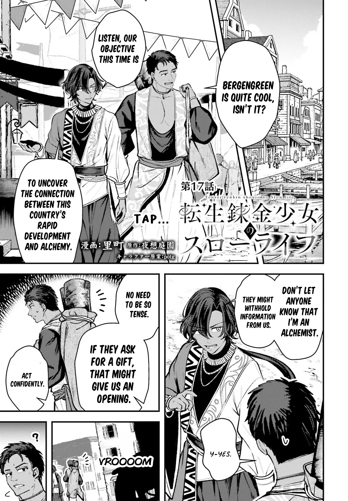 Tensei Renkin Shoujo no Slow Life Chapter 17 – Page 1