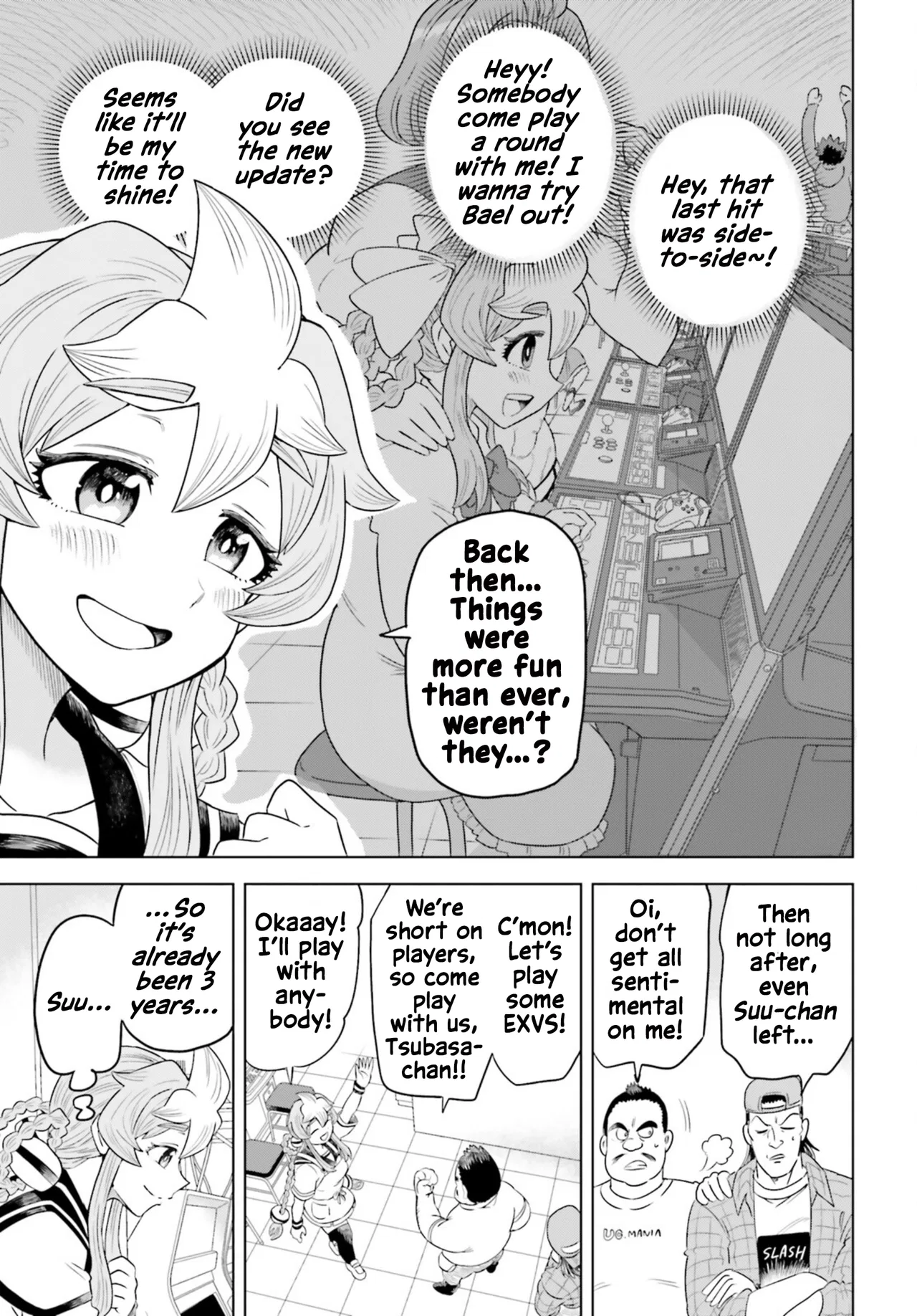 Mobile Suit Gundam EXVS – Girls on Extreme Chapter 1 – Page 8