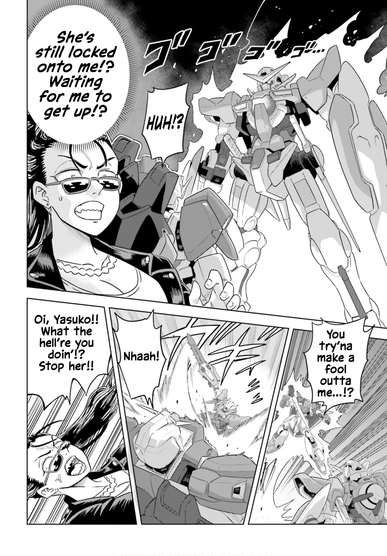 Mobile Suit Gundam EXVS – Girls on Extreme Chapter 1 – Page 25