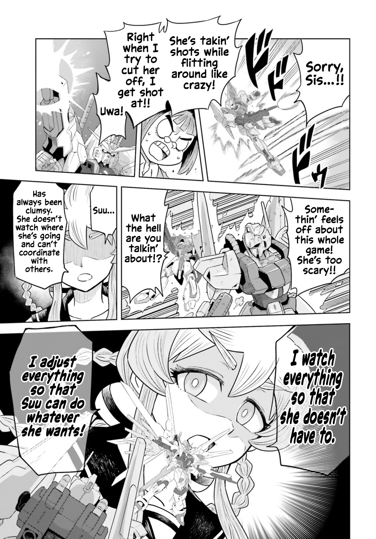 Mobile Suit Gundam EXVS – Girls on Extreme Chapter 1 – Page 26