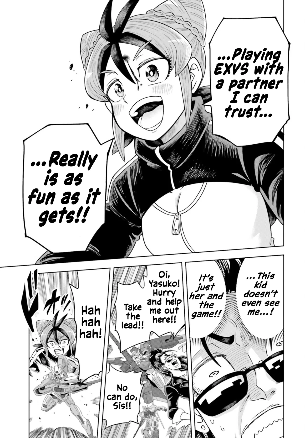 Mobile Suit Gundam EXVS – Girls on Extreme Chapter 1 – Page 30
