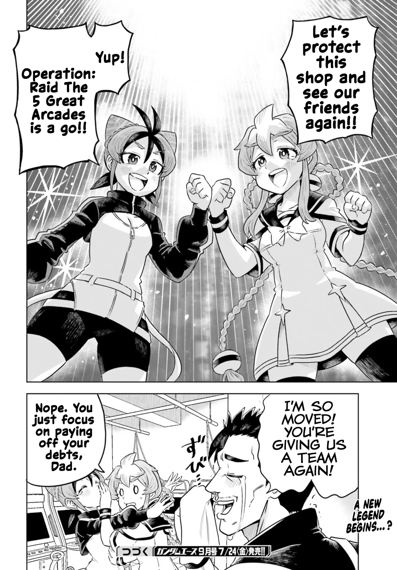 Mobile Suit Gundam EXVS – Girls on Extreme Chapter 1 – Page 38