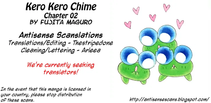 Kero Kero Chime Chapter 2 – Page 1