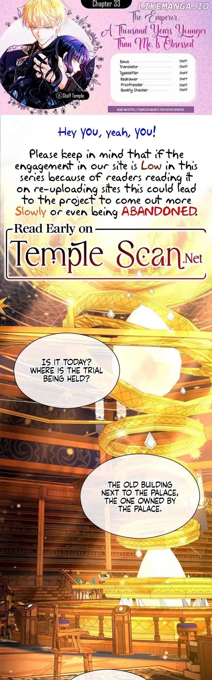 The Young Emperor is Obsessed With Me Chapter 33 – Page 1