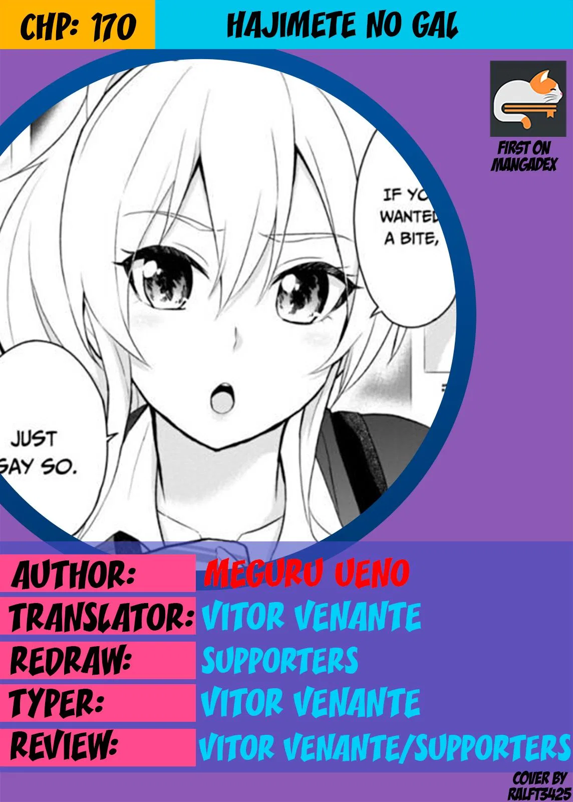 Hajimete no Gyaru, My First Girlfriend is a Gal Chapter 170 – Page 1