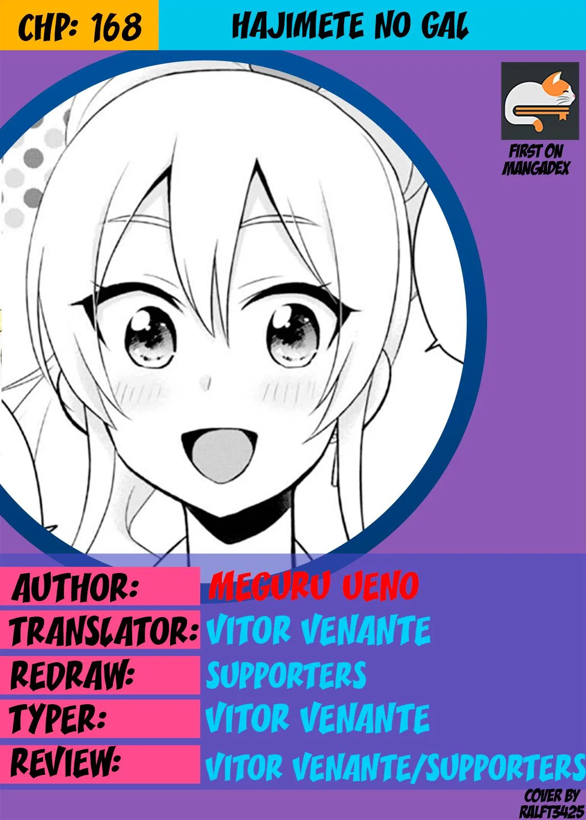 Hajimete no Gyaru, My First Girlfriend is a Gal Chapter 168 – Page 1