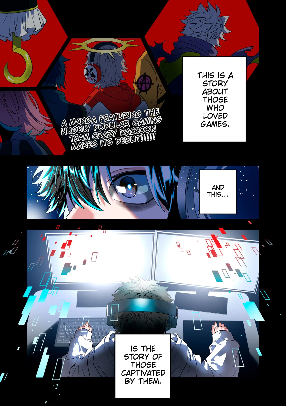 CRBR: Crazy Raccoon Battle Royale Chapter 0 – Page 1