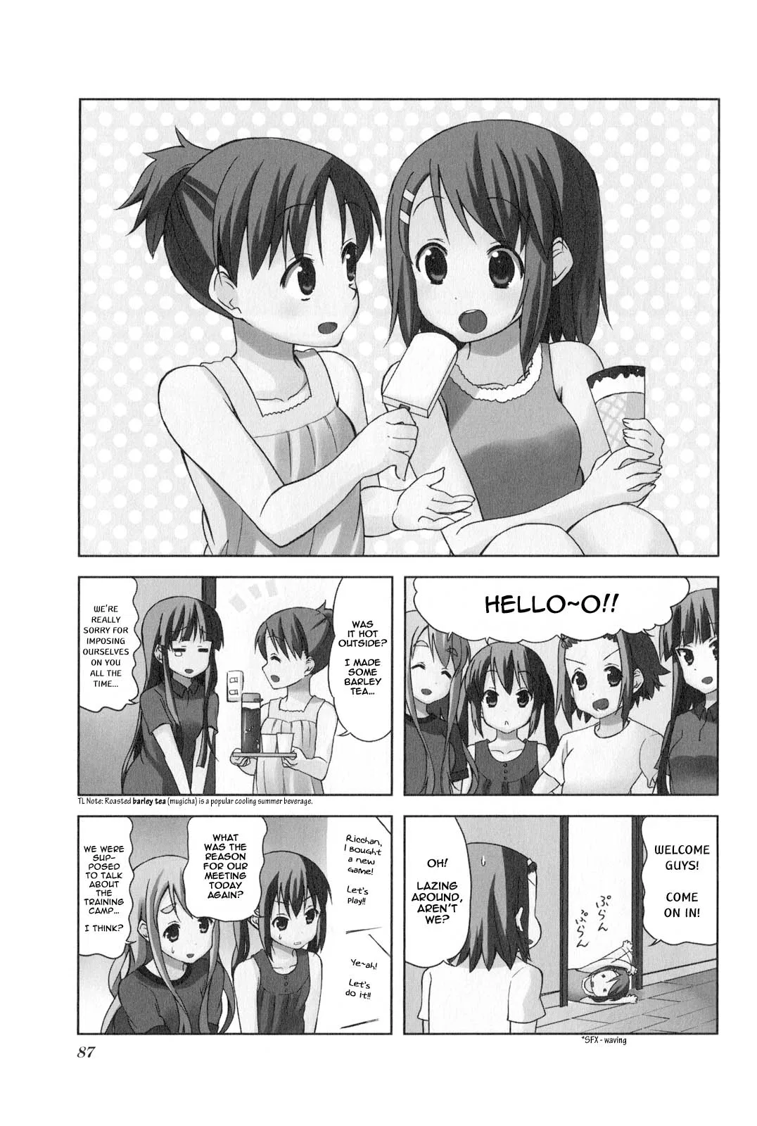 K-ON! Chapter 40 – Page 1