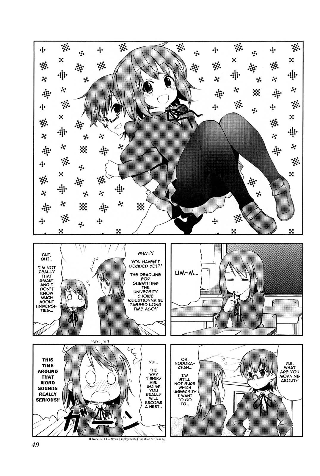 K-ON! Chapter 35 – Page 1