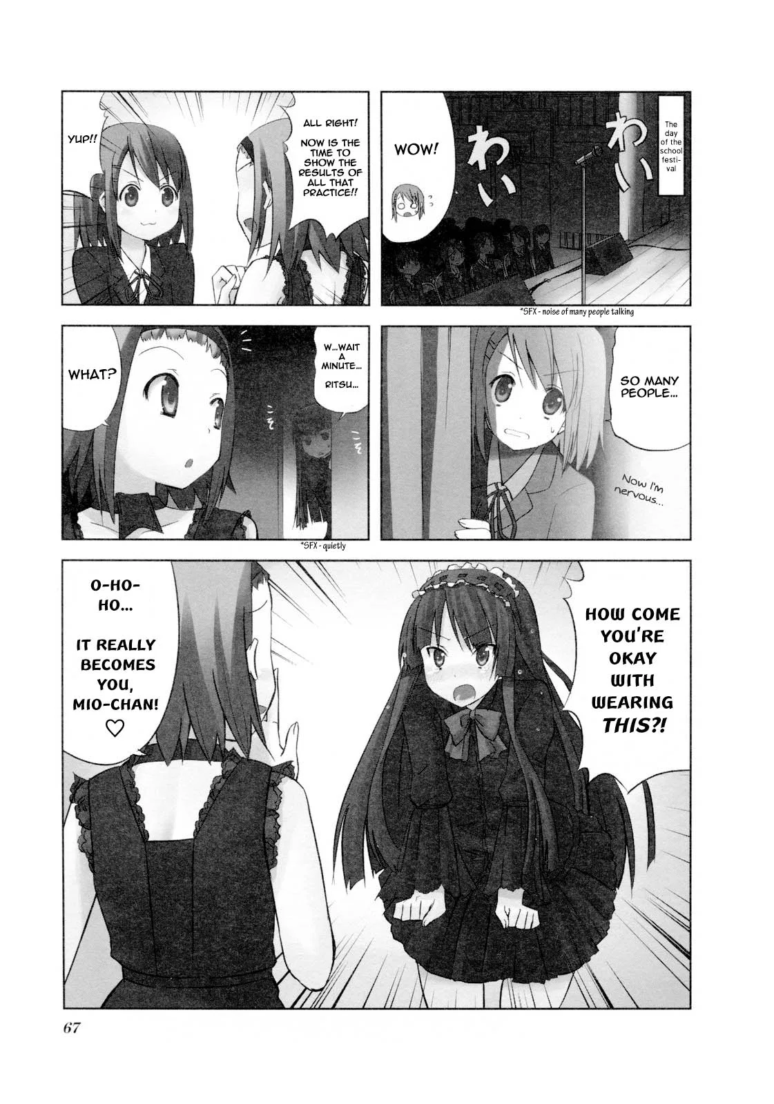 K-ON! Chapter 8 – Page 1