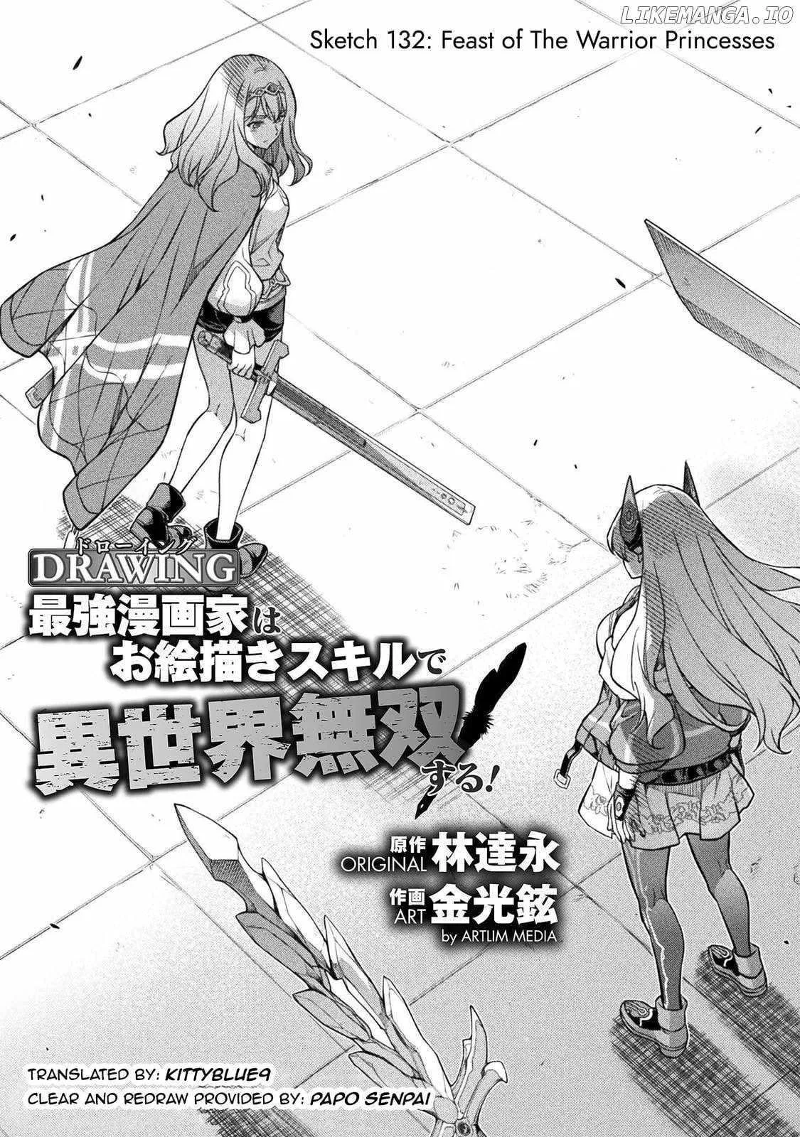 Drawing: Saikyou Mangaka wa Oekaki Skill de Isekai Musou Suru Chapter 132 – Page 1