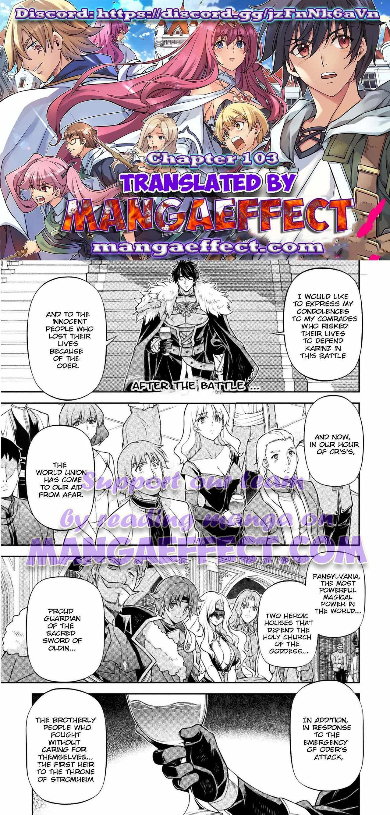 Drawing: Saikyou Mangaka wa Oekaki Skill de Isekai Musou Suru Chapter 103 – Page 1