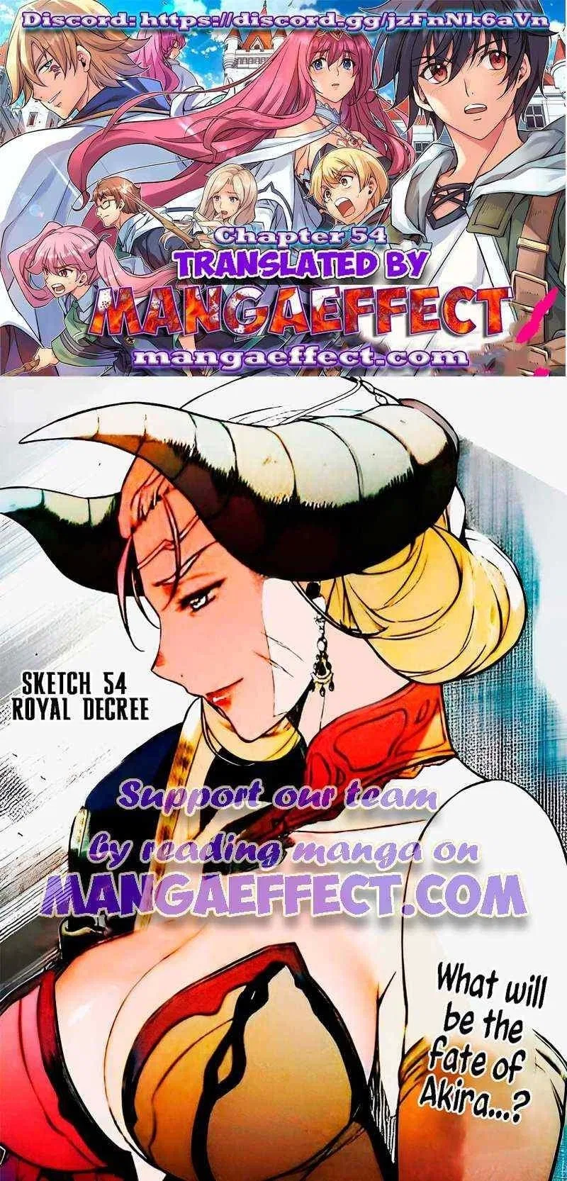 Drawing: Saikyou Mangaka wa Oekaki Skill de Isekai Musou Suru Chapter 54 – Page 1