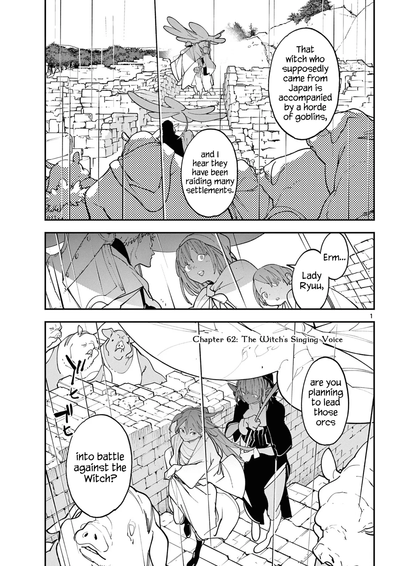 Ninkyou Tensei: Isekai no Yakuza Hime Chapter 62 – Page 1