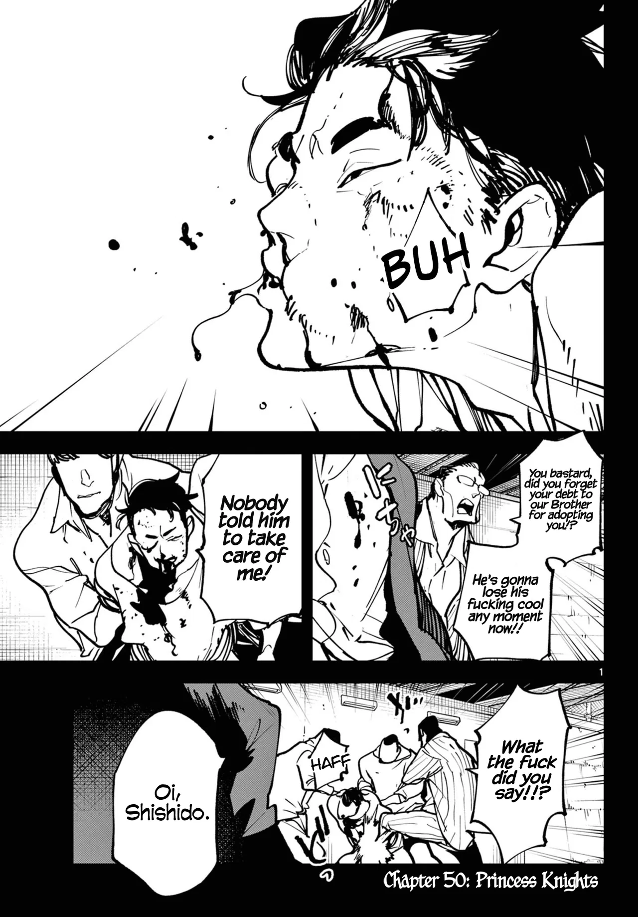 Ninkyou Tensei: Isekai no Yakuza Hime Chapter 50 – Page 1