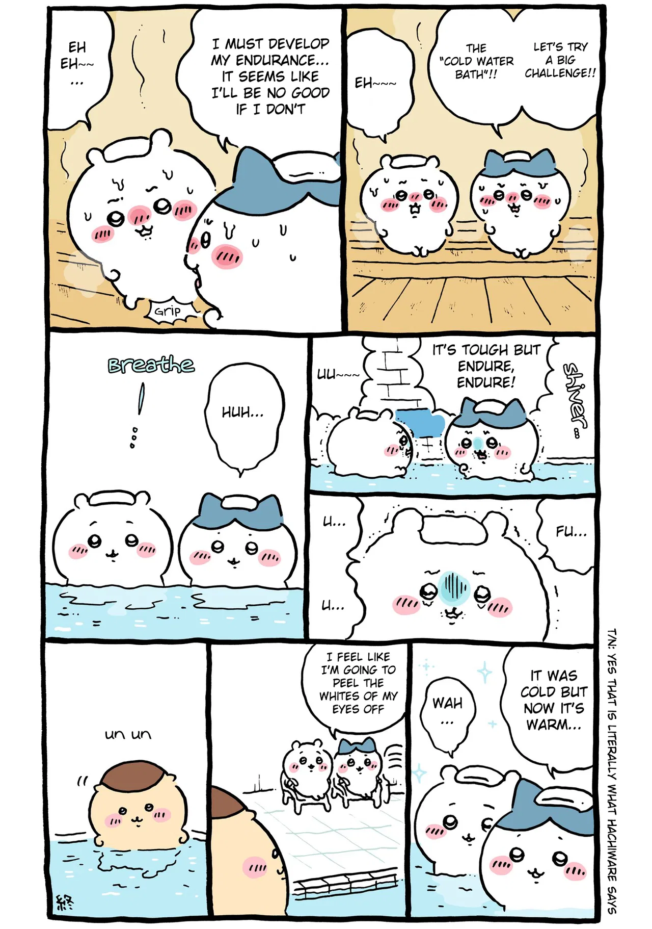 Chiikawa: Nanka Chiisakute Kawaii Yatsu Chapter 96 – Page 1