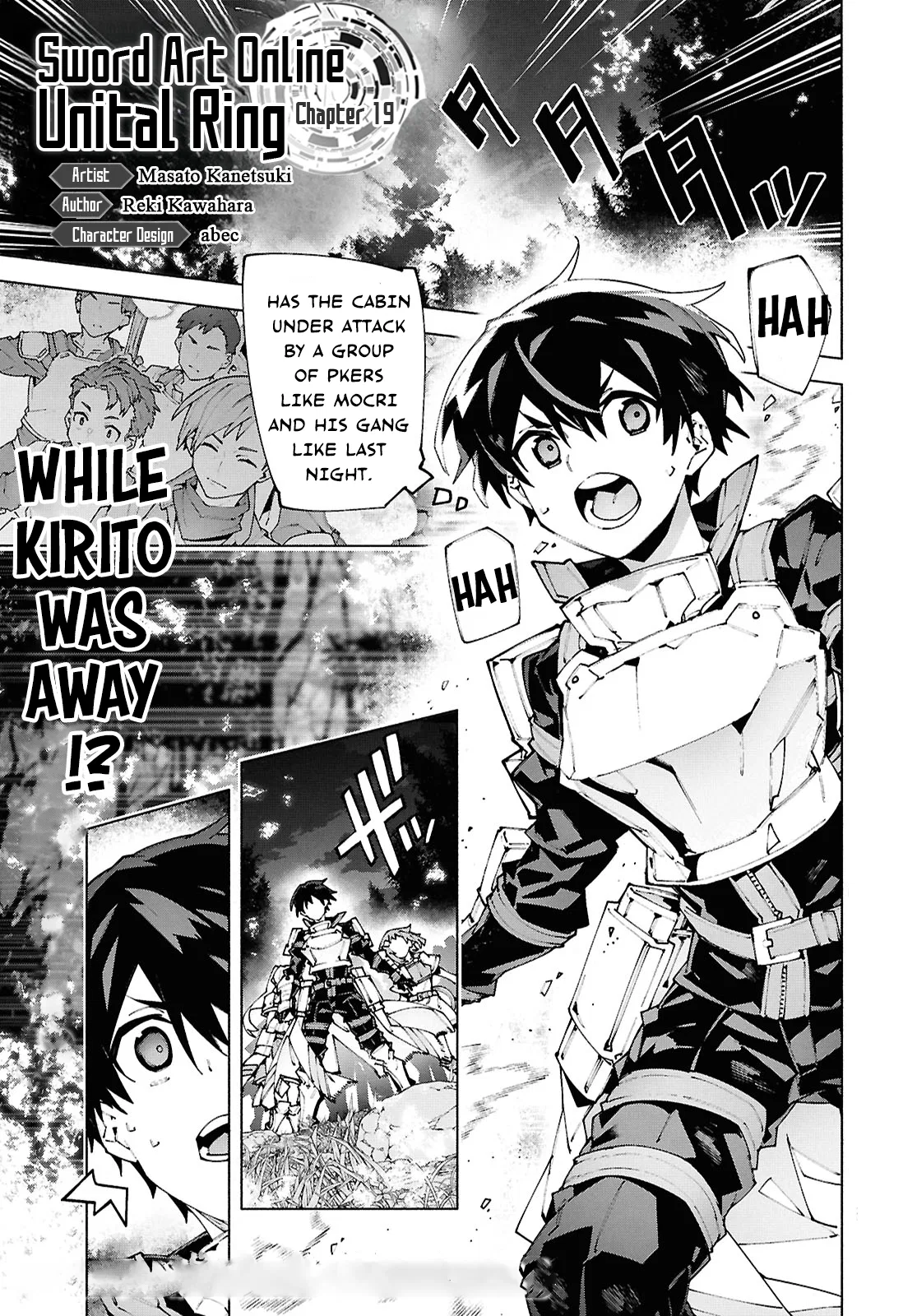 Sword Art Online: Unital Ring Chapter 19 – Page 1