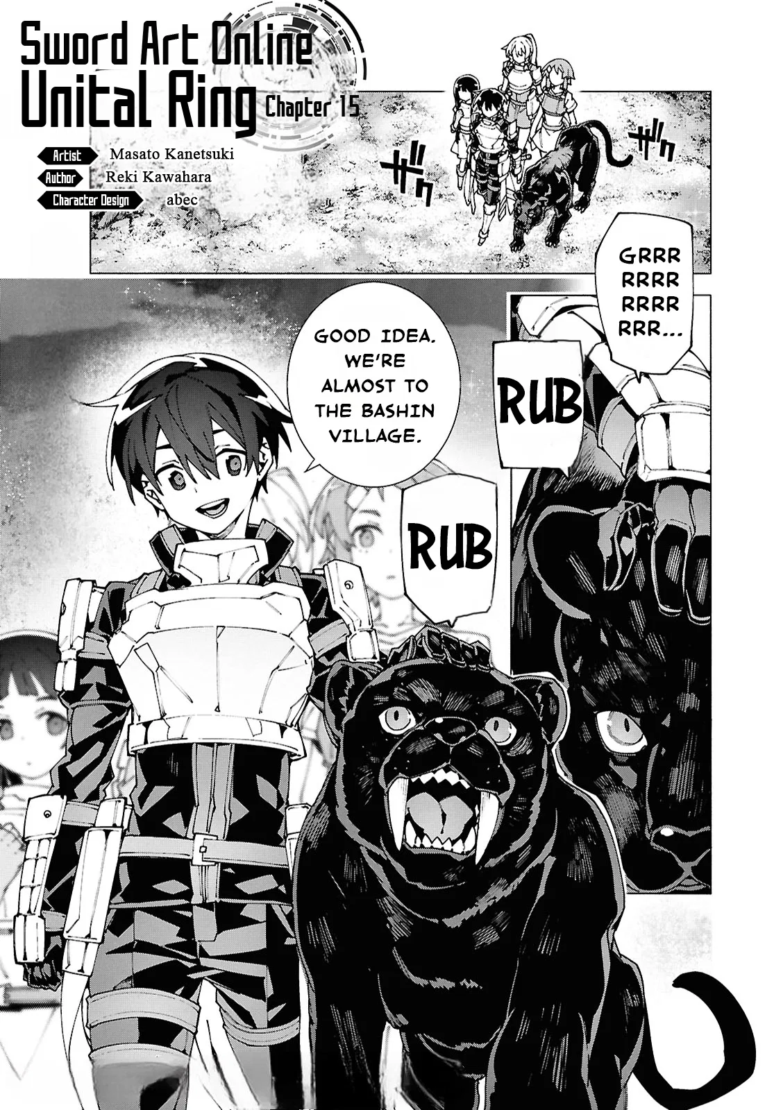 Sword Art Online: Unital Ring Chapter 15 – Page 1
