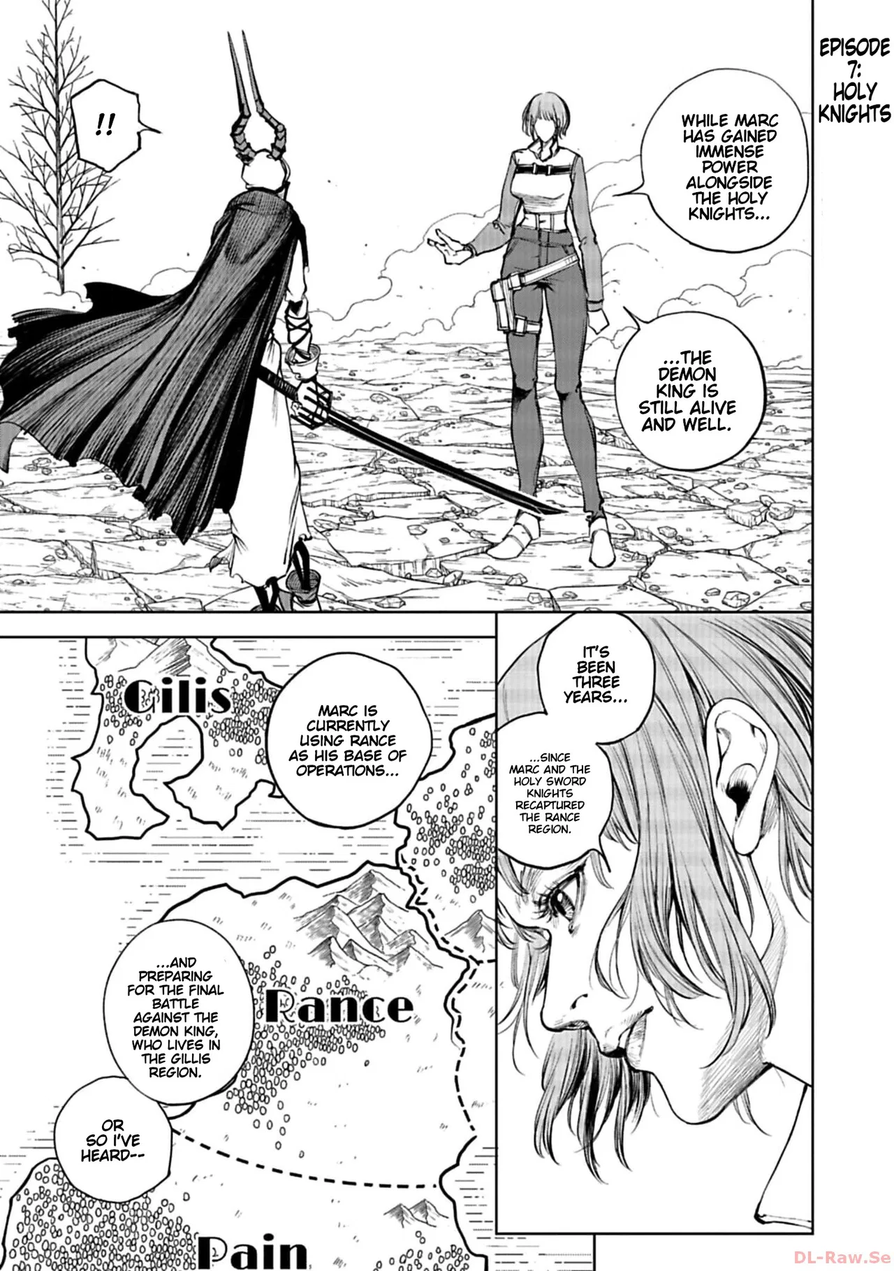 Kokuma Musou - Ochita Seikishi to Fukushuu no Kuro Madoushi Chapter 7 – Page 1